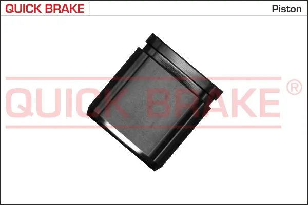 Piston, brake caliper